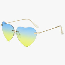 Load image into Gallery viewer, Fashion Design Love Heart Sunglasses