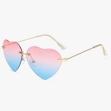 Load image into Gallery viewer, Fashion Design Love Heart Sunglasses