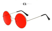 Load image into Gallery viewer, 2019 Burst metal circular fashion sunglasses