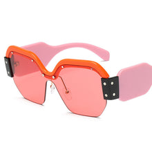 Load image into Gallery viewer, Sexy Rimless Oversized Sunglasses Women Vintage 2019