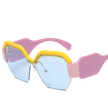 Load image into Gallery viewer, Sexy Rimless Oversized Sunglasses Women Vintage 2019