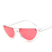 Load image into Gallery viewer, Cool Trendy Half Frame Rimless CatEye Sunglasses Women 2019