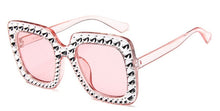 Load image into Gallery viewer, MuseLife Luxury 2019 Brand Designer Italian Big Crystal Sun Glasses