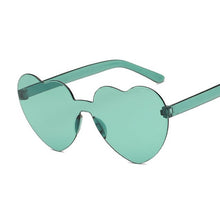 Load image into Gallery viewer, New Fashion Luxury Cute Sexy Retro Love Heart Rimless Sunglasses