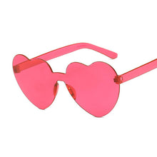 Load image into Gallery viewer, New Fashion Luxury Cute Sexy Retro Love Heart Rimless Sunglasses