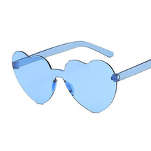 Load image into Gallery viewer, New Fashion Luxury Cute Sexy Retro Love Heart Rimless Sunglasses