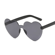 Load image into Gallery viewer, New Fashion Luxury Cute Sexy Retro Love Heart Rimless Sunglasses