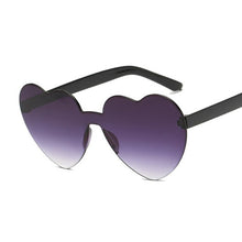 Load image into Gallery viewer, New Fashion Luxury Cute Sexy Retro Love Heart Rimless Sunglasses