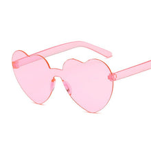 Load image into Gallery viewer, New Fashion Luxury Cute Sexy Retro Love Heart Rimless Sunglasses